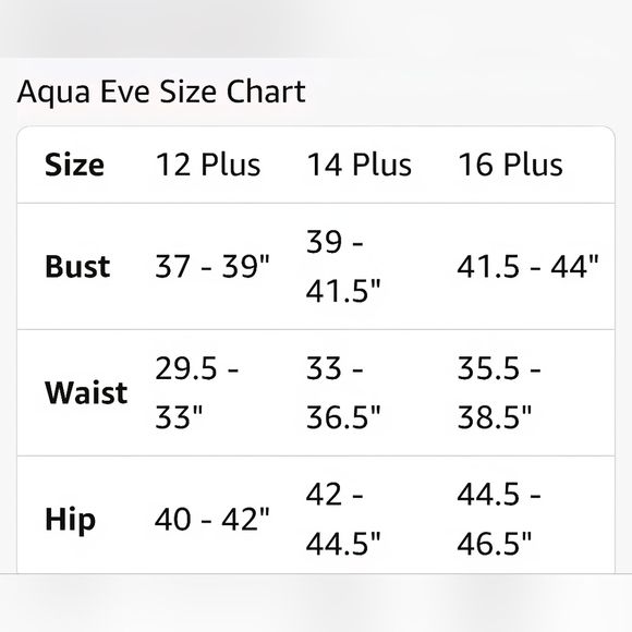 Aqua Eve Plus Size Swimsuit #524 - Picture 5 of 11